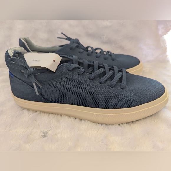 NWT/NIB Rothys Men's RS01 Navy Sneakers - Picture 3 of 10